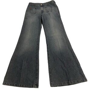 Rare Vintage Miss Sixty Wide Leg Flare Jeans Size 28